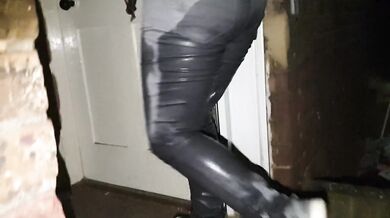 Alice - pissing my already wet jeans again & walking in public