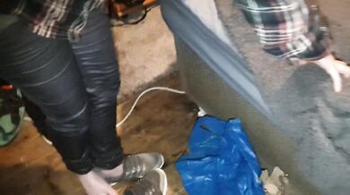 Alice - pissing my already wet jeans again & walking in public