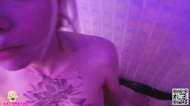An obedient girl asks to be fucked in the Ass