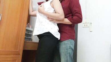 Horny office girl gets fucked by her coworker