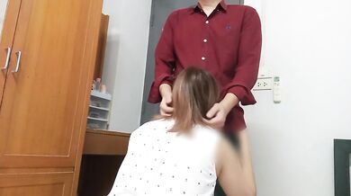 Horny office girl gets fucked by her coworker