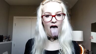 ORAL FIXATION: LONG TONGUE, FINGER SUCKING, SPIT PLAY