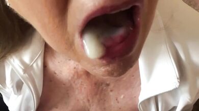 Feeding Me A Nice Cumload in My Mouth!