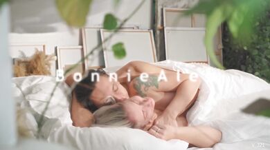 Tender morning lovemaking with cum inside