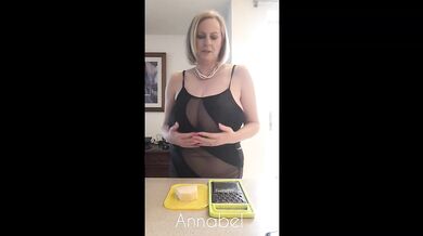 Annabel's Parmesan cheese play