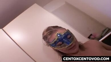 Elisa really likes to take it in the ass, a great gift for our friends