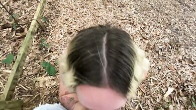 Public Sex With Blonde With Huge Ass Huge CUM ON FACE
