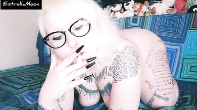 Smoking naked for you