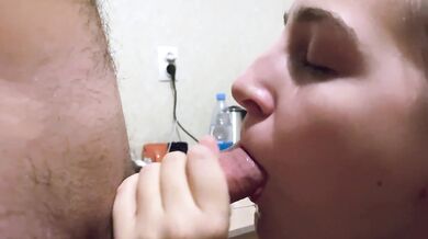 Russian teacher swallows daddy's cock