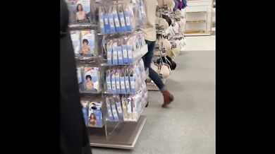Naughty Milf Secretly Wears Remote Control Vibrator in Public Shopping Again!—CumPlayWithUs2