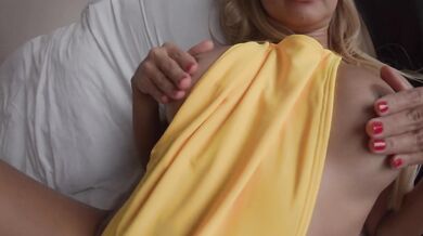 Sexy Bikini Model Plays and Gets Fucked on Set