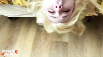 Horny girll Mouth Fucked Hard After College