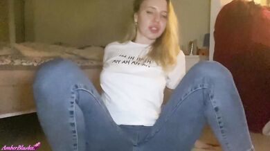 Horny Girl Fingering Pussy Hard to Intense Orgasm
