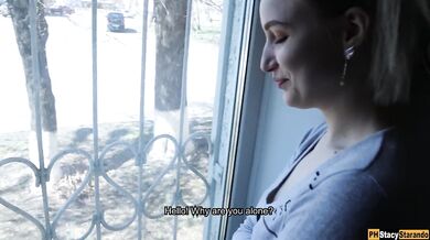 Young Slut Wife Helps A Neighbor To Cum!