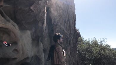 Freaky futuristic super heroes fuck outdoors in a cave - Erin Electra