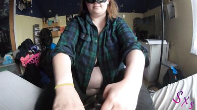 Curvy Teen Sucks Dick then Gets Fucked from Behind