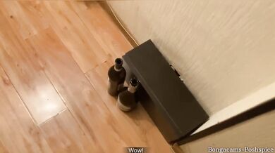 P.O.V. "Stop grumbling, let me suck you" Slutty Stepdaughter Fucks Like a Whore.(with subs)