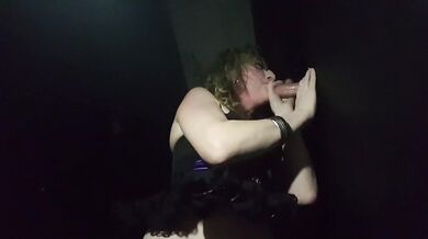 Gloryhole sucking and fucking for Essex Girl Lisa