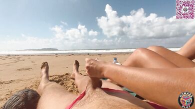 Wild Ocean Sex: Pussy Play Turns to Hard Riding in the Wind