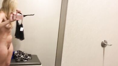 Ginger Banks - Dildo in the Dressing Room