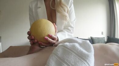 Melon Cock Milking At The Dick Spa