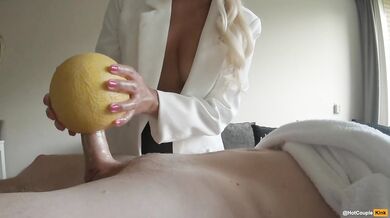 Melon Cock Milking At The Dick Spa