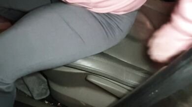 Nonchalanty Pissing my Yoga Pants While Texting