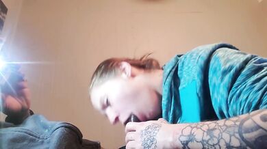 Hello World After PodCast BJ and Cum Swallow