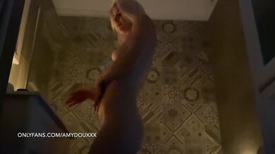 Sensual lotion and sexy dance - Amy Douxxx