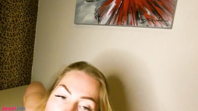 I Made Him CUM TWICE! Anal fuck Huge Cum in Mouth and ASS JessiJek