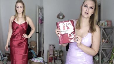 Holiday Lingerie Try On Haul! YouTube Edition!