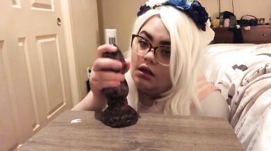 Bbw School Girl Takes a Monster Cock!
