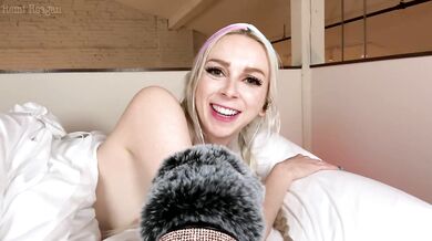 POV JOI ASMR Mutual Masturbation Before Bed Cum With Dirty Talk And Moaning - Remi Reagan