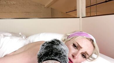 POV JOI ASMR Mutual Masturbation Before Bed Cum With Dirty Talk And Moaning - Remi Reagan