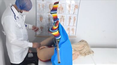 Fake gynecologist can't resist vaginas!