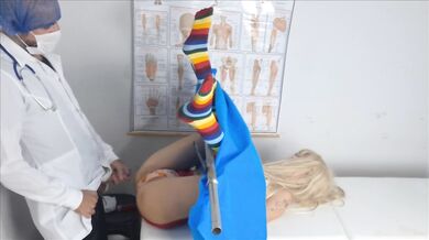 Fake gynecologist can't resist vaginas!