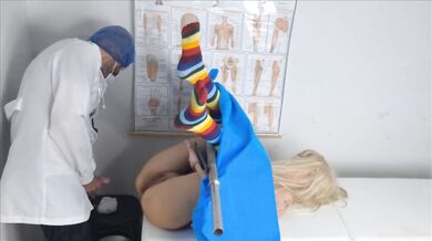 Fake gynecologist can't resist vaginas!
