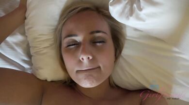Hooking up with all-natural pornstar Kate England, oral fun then fucking POV