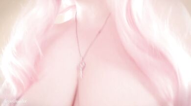 Selfie Video, Naked Natural Boobs Teasing. Backstage from photosession. And FemDom Dirty Talk in end
