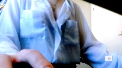 just a girl as a naughty secretary