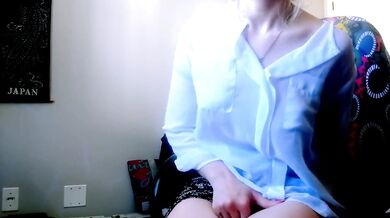 just a girl as a naughty secretary