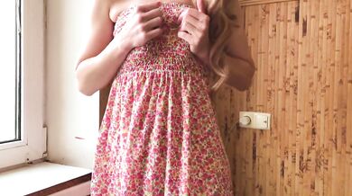 Part 3 - Accidentally Cum In Step Sister's Virgin Pussy And Her Wet Panties - Russian With Dialogue