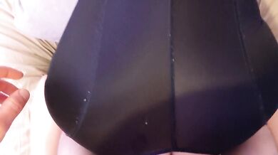 cant wait for her new boobs to heal, fucking her through corset