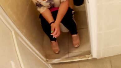 Sucked a dick in a public toilet