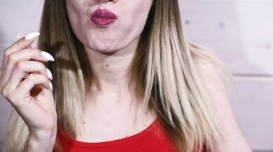 blonde eating boiled eggs and fingering wet pussy Kira Loster