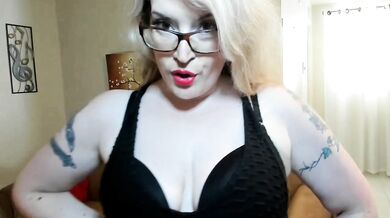 Tight Black Bodysuit JOI. stroke it for a hot British MILF