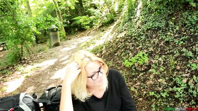 Italian Teen Seduces Professor and Gets Her Feet Smelled Outdoors FemDom Foot Domination