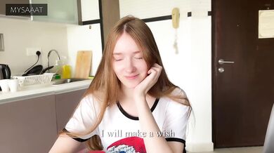 Step sister lost at chess and got a double load in her pussy