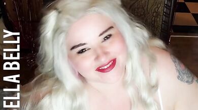 FEMDOM BBW SMOKES while telling you how to stroke that hard cock! JOI/FEMDOM/SMOKING/EDGING