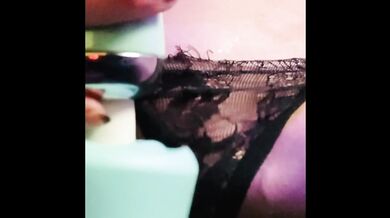 Sloppy Vampire Blowjob, Closeup Squirt